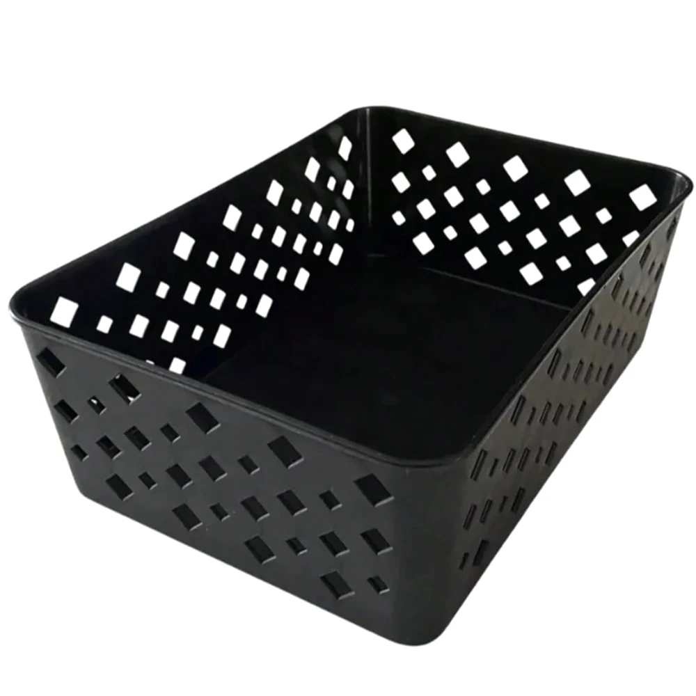 Par de Caixas Arquivo Velanza Noir Intense com Tampa - Design Minimalista Monocromático